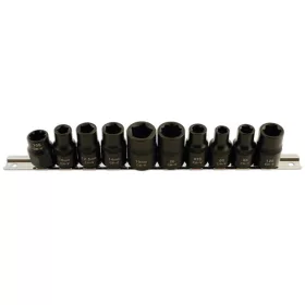  Autóipari speciális dugókulcs készlet 1/2" 10 db-os 3-5-6-10-12 lapú - Laser Tools
