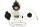 Féklégtelenítő kanna kézi pumpás + Univerzális és 44 mm-es EU Adapter - Laser Tools