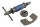 Tárcsafék szerelő készlet 3 db-os J-B 2 tüskés FULL UNIVERZÁLIS - Laser Tools