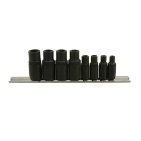   Adapter készlet menetfúrókhoz 8 db-os 4 lapú M1.5-M14 -mágneses - Laser Tools