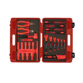   Dugókulcs készlet VDE 1000 V Szigetelt/Hibrid szerszám készlet 3/8" 25 db-os - Laser Tools