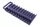 Dugókulcstartó mágneses tálca 1/2" - 22 db-os 420x160 mm - Laser Tools