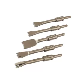   Vibro kalapácshoz véső készlet elfordulásmentes 5 db-os - Laser Tools