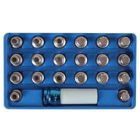   Kerékőr kulcs készlet BMW gyári kerékőrökhöz 21 db-os - Laser Tools