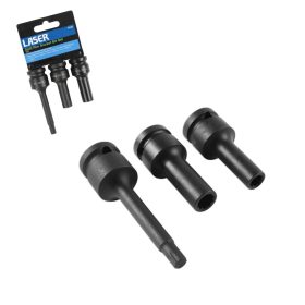   Többrészes split rim felni dugókulcs készlet -speciális 7 / 8 / 10 mm - Laser Tools