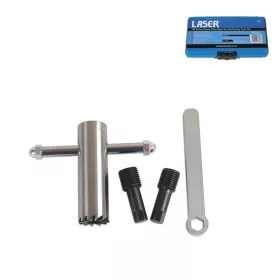   Olajleeresztő csavar menetjavító készlet tömítés-felület javító - Laser Tools