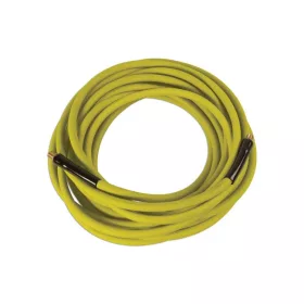   Levegőtömlő szerelt 15 méter 9.5 mm/15.5mm SÁRGA PROFI 1/4"külsőmenet - Laser Tools