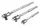 Crowa racsnis kulcs készlet 3 db-os nyomógombos 1/2"-3/8"-1/4" - Laser Tools