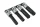 Rátűzőkulcs - crowa+bit készlet furatos torx 4 db T70-T80-T90-T100 - Laser Tools