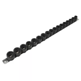   Légkulcsfej készlet 1/2" 17 db 8-24 mm metrikus -extra alacsony - Laser Tools
