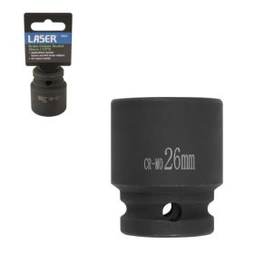   Féknyeregkulcs -TEHER- Scania, DAF 26 mm 6 lapú x 43 mm hossz - 1/2" - Laser Tools