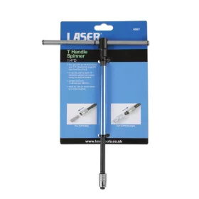   T-kulcs 1/4"-es bitbefogó és 1/4"-es dugófej 2:1-ben fix hajtószár - Laser Tools