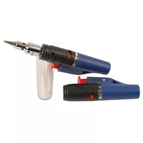   Forrasztópáka - gázpáka piezos + gázos zsugorcső melegítő 2 db-os készlet - Laser Tools