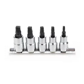   Rátűzőkulcs készlet 3/8" MTS Mortorq Spiral 4 ágú Bit fej készlet MTS0-MTS4 - Laser Tools