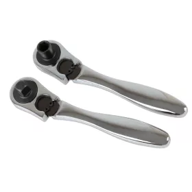   Crowa racsnis kulcs 1/4" 2 db-os készlet 1/4"Bitekhez + 1/4"Dugófejekhez - Laser Tools