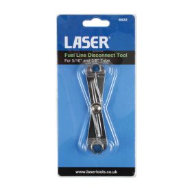   Légkondi cső és üzemanyag cső bontó kulcs 5/16"-3/8" 2:1-ben - Laser Tools