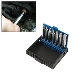   Csavarkiszedő készlet - sérült fejű BKNY imbusz csavarokhoz - 7 db - Laser Tools