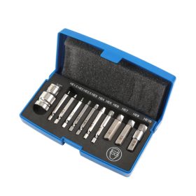   Csavarkiszedő készlet - sérült fejű BKNY imbusz csavarokhoz - 11 db - Laser Tools