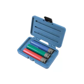   Légkulcsfej készlet 1/2" 3 db-os alufelnihez extra hosszított - Laser Tools