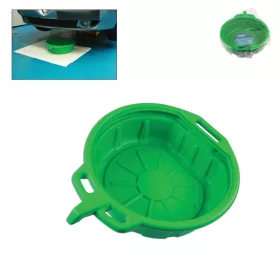   Olajleeresztő tálca 16 literes - Fagyálló folyadékhoz - Zöld - Laser Tools
