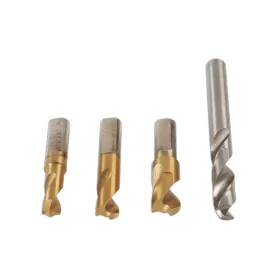   Ponthegesztés lefúró készlet 4 db-os HSS-Co5 + titán bevonat - Laser Tools