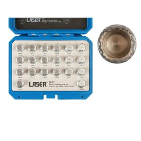   Kerékőr kulcs készlet Volvo gyári kerékőrhöz 20 db "A" Code 7601-7620 - Laser Tools