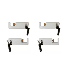   Mini szorító fogó 4 db-os készlet 95 mm Alu ház - Réz pofa: 0-11 mm - Laser Tools