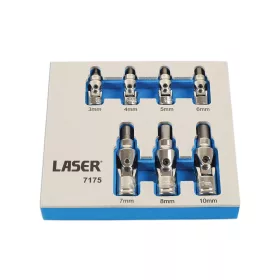 Dugókulcs készlet, imbusz, csuklós 3-10 mm - Laser Tools
