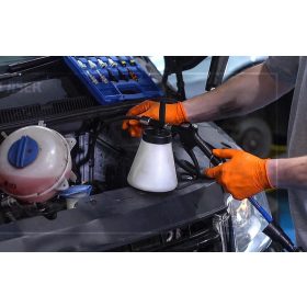   Diesel üzemanyag légtelenítő levegős komplett vákuum leszívó készlet - Laser Tools