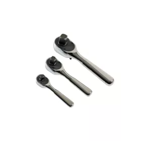   Racsnis hajtószár MAROK 3 db-os készlet108 fog EXTRA FINOM 1/4"-3/8"-1/2" - Laser Tools