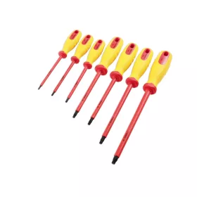   Szigetelt VDE 1000 V-os Torx csavarhúzó klt, 7 db-os T10 - T40 - Laser Tools