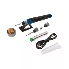   Forrasztópáka készlet újratölthető akkumulátorral - 30 W max.600°C - Laser Tools - UK