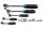 Crowa racsnis kulcs 1/4"-3/8"-1/2" - Laser Tools
