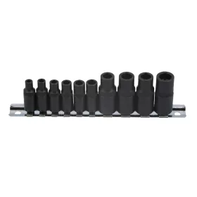   Adapter készlet menetfúrókhoz 10 db-os 4 lapú M1.5-M14 -mágneses - Laser Tools