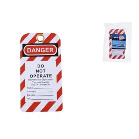   Biztonsági címke - ANGOL feliratos - Do Not Operate - Laser Tools