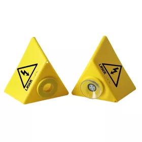   Tábla Figyelmeztető -Hybrid/Elektomos- 1 db Mágneses + 1 db Tapadós - Laser Tools