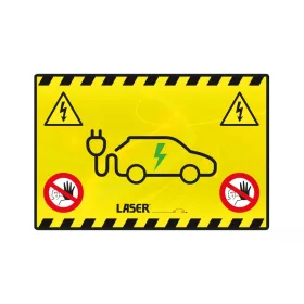   Sárvédő takaró csúszásmentes sárga Hybrid/Elektomos járművekhez - Laser Tools