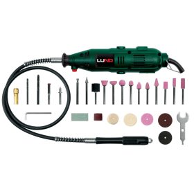   Multifunkciós fúró-csiszoló gép 135W 29 részes - Lund - YATO