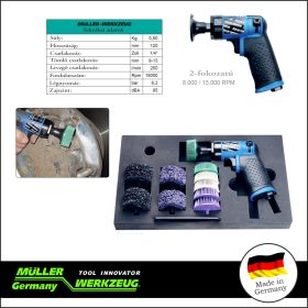   Univer. tisztító készlet érint. felületekhez -1/4"-6,2 Bar - Müller-Werkzeug