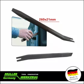   Patent kiszedő szerszám - egyenes lapos - fekete MÜLLER (MLR-267 002/S) - Müller-Werkzeug