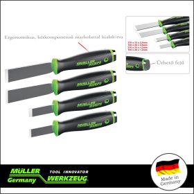   Kaparó tömítés eltávolító készlet Hosszú+Rövid - 4 részes - Müller-Werkzeug