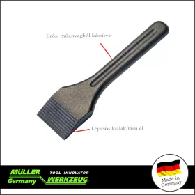   Lépcsős hézag szintező, műanyag, ütésálló 280x70 mm - Müller-Werkzeug