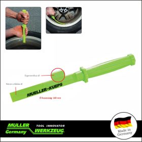   Kaparó műanyag centírsúlyhoz 2:1-ben első él + oldalsó él - Müller-Werkzeug