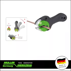   Fékcsővágó racsnis szerszám MINI 4.75 mm = 3/16" - Müller-Werkzeug
