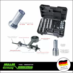   Szilent és csapágy ki-beszerelő klt 14-32 mm - XS - Müller-Werkzeug