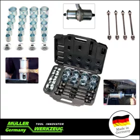   Szilent és csapágy ki-beszerelő klt 34-72 mm - Type 1 - Müller-Werkzeug