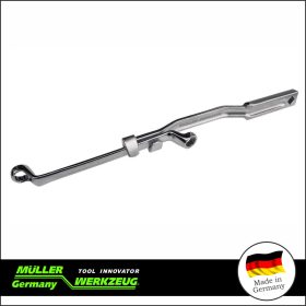   Csillag-villáskulcs HOSSZABBÍTÓ-SZÁR 1/2" max. 26 mm - 340 mm - Müller-Werkzeug