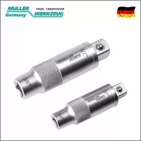   Adapter készlet 2 db-os klt, 1/4"-3/8", 3/8"-1/2" - Müller-Werkzeug