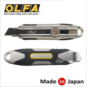   Vágókés 18 mm törh.penge, csavaros rögz. - erős aluházas XD - Olfa