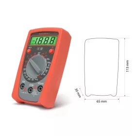   Multiméter, digitális DC 500V / AC 500V Zseb méret - Maxwel - Maxwell